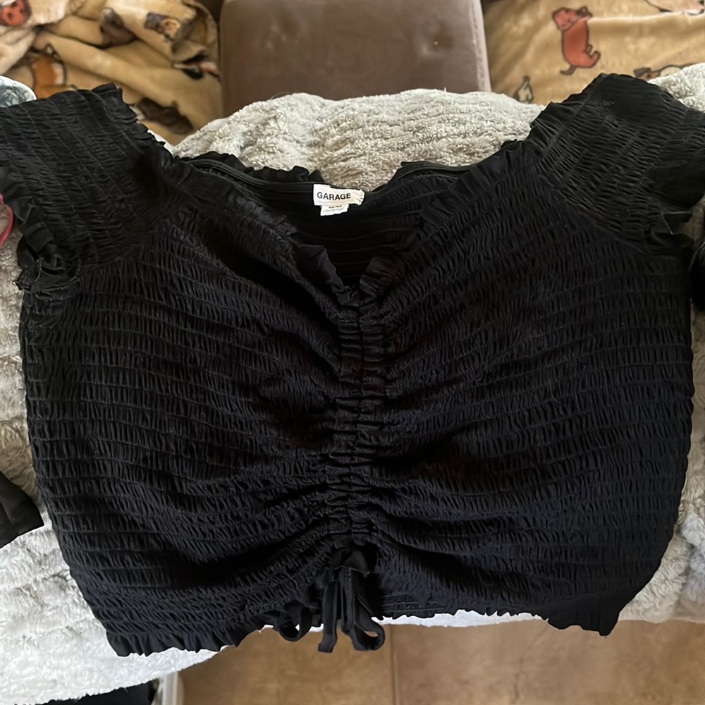 Garage Ruched Top